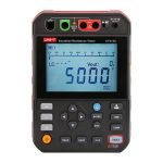 UT-513C MEGOMETRO 5000V 5TΩ C/BLUETOOTH , INTERFACE USB,MEDICION PI/DAR, CAPACIMETRO "UNI-T"