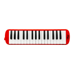 VGS-32K-RD MELODICA 32 TECLAS ROJO C/ESTUCHE "VILLEGAS"
