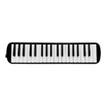 VGS-37K-BK MELODICA 37 TECLAS NEGRO C/ESTUCHE "VILLEGAS"