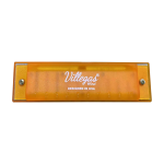 VGS-H10/OR ARMONICA NARANJA 10 AGUJEROS/DOBLE FILA C/PROTECTOR ABS "VILLEGAS"