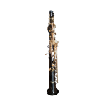 VGS-SSP-BK/NQ SAXO SOPRANO NEGRO C/LLAVES DORADAS "VILLEGAS"