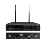 VZ-58M+ MICROFONO INALAMBRICO DUAL MANUAL UHF  C/SALIDA BALANCEADA (CASE TX Y RX METAL)  "VOZZEX" - Imagen 3