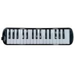 VZ-MEL32-BK MELODICA 32 TECLAS C/ESTUCHE DE LONA, MANGUERA Y BOQUILLA - NEGRO «VOZZEX»