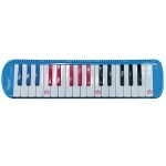 VZ-MEL32K-1/BL MELODICA 32 TECLAS (DE COLORES) C/ESTUCHE DE LONA, MANGUERA Y BOQUILLA - AZUL «VOZZEX»
