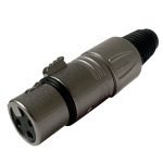 XLR3FVPRO JACK XLR PLATEADO «PROEL»