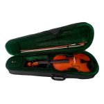 HSP-VIL-1/2 VIOLIN 1/2 COLOR MADERA BRILLANTE C/ESTUCHE C/ARCO C/GOMA DE PEZ "HISPANOS" - Imagen 3