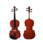 HSP-VIL-1/2 VIOLIN 1/2 COLOR MADERA BRILLANTE C/ESTUCHE C/ARCO C/GOMA DE PEZ "HISPANOS"