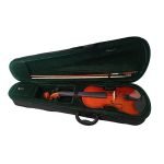 HSP-VIL-3/4 VIOLÍN 3/4 COLOR MADERA BRILLANTE C/ESTUCHE C/ARCO C/GOMA DE PEZ "HISPANOS" - Imagen 3