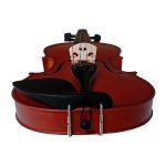 HSP-VMT-4/4 VIOLÍN 4/4 COLOR MADERA MATE C/ESTUCHE C/ARCO C/GOMA DE PEZ "HISPANOS" - Imagen 4