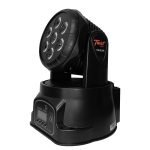 TWS-BL70S CABEZA MOVIL 7 LEDS  100W 4 EN 1 LED RGBW DMX MODO RITMICO «TWIST»