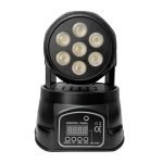 TWS-BL70S CABEZA MOVIL 7 LEDS  100W 4 EN 1 LED RGBW DMX MODO RITMICO «TWIST» - Imagen 2