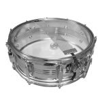 LV-TR-PL TAROLA 14"X5.5" D/ACERO PLATEADA C/SORDINA "LOV" - Imagen 4
