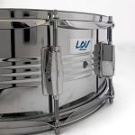 LV-TR-PL TAROLA 14"X5.5" D/ACERO PLATEADA C/SORDINA "LOV" - Imagen 2