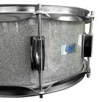 LV-TR-SIL	 TAROLA 14"X5.5" D/ACERO PLATEDA C/SORDINA "LOV" - Imagen 3