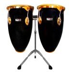 MXT-CG/81BK SET DE CONGA 11.75"+12.5" NEGRO "MXT"
