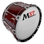 MXT-JBMBZ-2214WR TAMBOR DE MARCHA 22”X14” VINO TINTO «MXT»