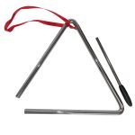 MXT-T16 TRIANGULO 6.5" - GANCHO ROJO/VARILLA PLATEADA/NEGRO "MXT"