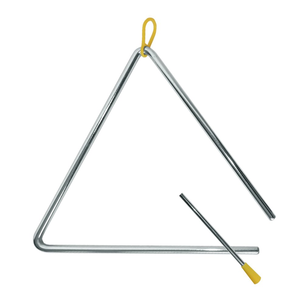 mxt-t9-web.jpg MXT-T9 TRIANGULO 9" - GANCHO AMARILLO/VARILLA PLATEADA/AMARILLO "MXT" - Imagen 1