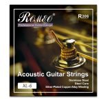 R306-XL-6 SEXTA CUERDA DE METAL DIA. 0.047" P/GUITARRA ACÚSTICA «ROMEO»