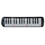 VZ-MEL32K-1/BK MELODICA 32 TECLAS C/ESTUCHE DE LONA, MANGUERA Y BOQUILLA – NEGRO «VOZZEX»