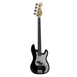VZ-PJ/BK BAJO ELÉCTRICO 4 CUERDAS 46" C/GOLPEADOR BLANCO C/FUNDA «VOZZEX»