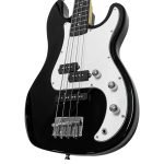 VZ-PJ/BK BAJO ELÉCTRICO 4 CUERDAS 46" C/GOLPEADOR BLANCO C/FUNDA «VOZZEX» - Imagen 3