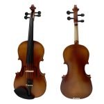 VZ-XFV-4/4AMT VIOLIN 4/4 MATE ESPALDA ATIGRADA «VOZZEX»