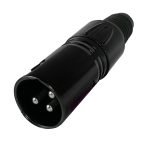 XLR3MVPRON PLUG XLR NEGRO «PROEL»