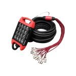 BCB402/20M Cable medusa 12 vías XLR input + 4 vías XLR output 20M "SOUNDKING"