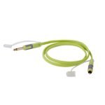 BJR102/3M CABLE PLANO PLUG MONO 6.3MM A PLUG RCA 3M "SOUNDKING"
