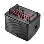 BSK-40 AMPLIFICADOR PARA GUITARRA NEGRO LF 1X6.5" HF 1X2.75" 40W RMS C/DSP (CHORUS, DELAY & REVERB), BATERIA RECARGABLE, BT, USB DC OUT 5V-1A C/ SOPORTE PARA PEDESTAL «JOYO» - Imagen 4