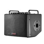 BSK-40 AMPLIFICADOR PARA GUITARRA NEGRO LF 1X6.5" HF 1X2.75" 40W RMS C/DSP (CHORUS, DELAY & REVERB), BATERIA RECARGABLE, BT, USB DC OUT 5V-1A C/ SOPORTE PARA PEDESTAL «JOYO» - Imagen 2