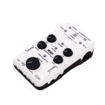 MOMIX PRO MEZCLADOR DE AUDIO PORTÁTIL P/GRABACIÓN Y TRANSMISIÓN EN VIVO C/2 CANALES (MICROFONO/GUITARRA), INPUT INSTRUMENTS JACK 6.35MM, FUNCIÓN DE MODO MONITOR, PHANTOM POWER 48V «JOYO»