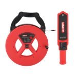 UT-661D DETECTOR DE OBSTRUCCION DE TUBERIAS (PLASTICO Y METAL) PROFUNDIDAD 50CM CABLE DE SEÑAL 35M IP67 CON BATERIA RECARGABLE 3,7 V 1800 MAH (TRASMISOR RECEPTOR) «UNI-T»