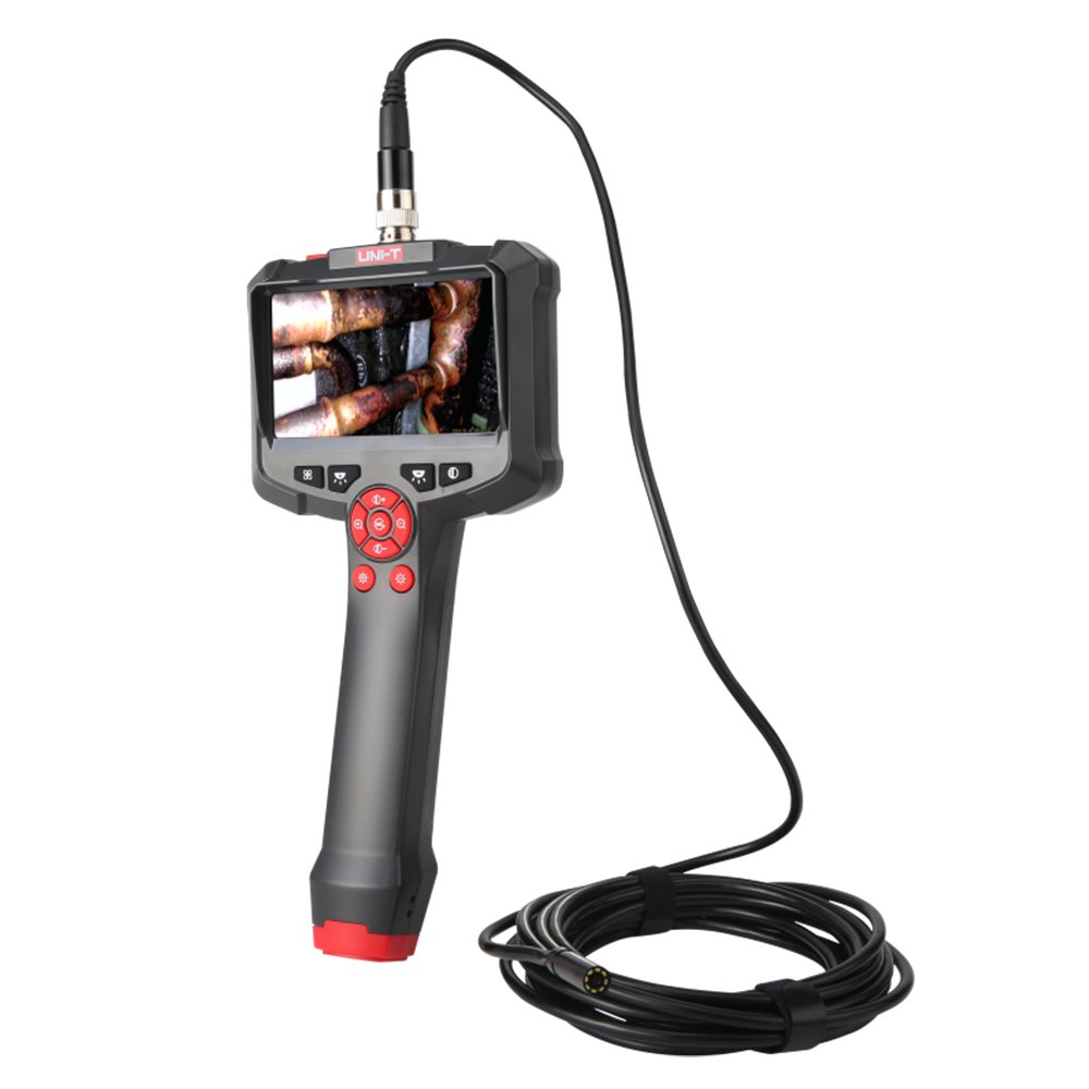 UT665P_web_1.jpg UT-665P BOROSCOPIO INDUSTRIAL PORTATIL C/PANTALLA DE 4.3″ C/MANGUERA 1M C/CHIP SENSOR DE LUZ CMOS, BATERIA 3,7 V /2000 mAh, IP67 «UNI-T» - Imagen 1