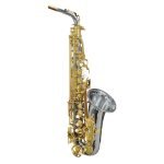 VGS-SALT-NICK/GD SAXO ALTO NICKELADO CON LLAVES DORADAS «VILLEGAS»
