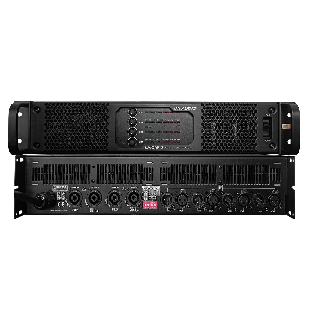 lnq13-ii-full-web.jpg LNQ13-II POWER LIGHT 2500W X 4 * 2 OHM - NEUTRIK SPEAKON NL4 «L&N-AUDIO» - Imagen 1
