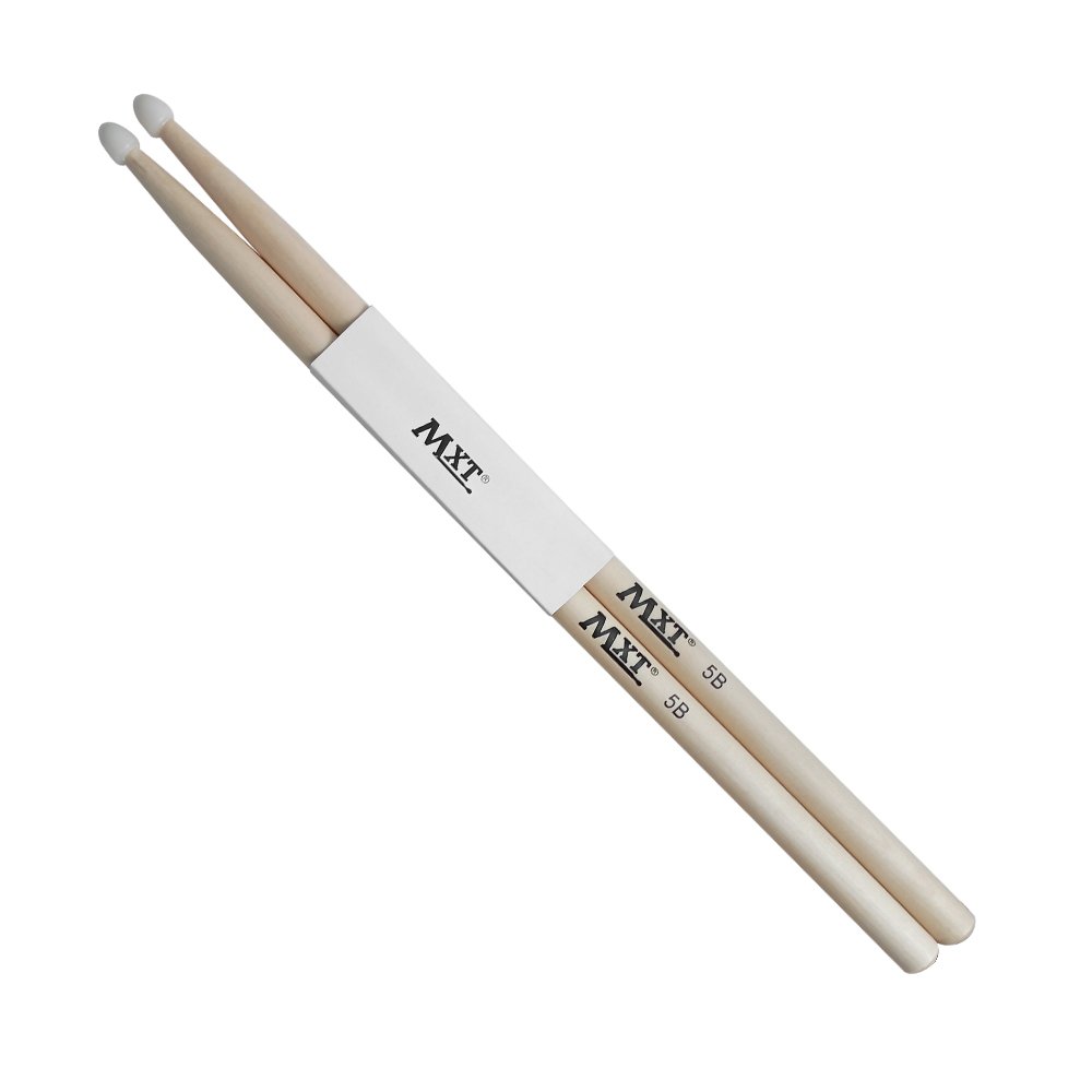 mxt-5b-bN-WEB.jpg MXT-7AN BAQUETA PUNTA DE NYLON COLOR NATURAL L 15 1/2", DIA. 0.540" PARA BATERIA«MXT» - Imagen 1