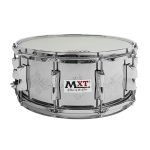 MXT-JBSS1081 TAROLA DE METAL 14"X6.5" COLOR PLATEADO CON DISEÑO C/BORDONERA DE METAL 2.3MM «MXT»