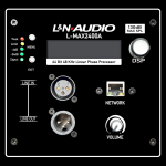 L-MAX2400A LINE ARRAY ACTIVO (DSP AJUSTABLE VIA ETHERNET CABLE)  2x10" NEODIMIO +2x1.75" NEODIMIO 2000W PEAK - 130 dB PEAK (IP45) – L&N-AUDIO - Imagen 2