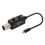 CXA051 CAJA DI BOX PASIVA (USB TIPO C A PLUG XLR) «SOUNDKING»