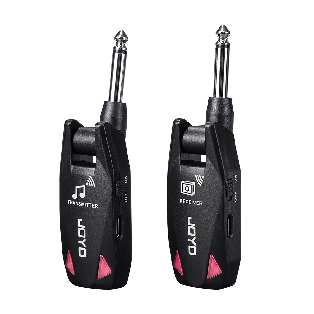 JW-08_web.jpg JW-08 SISTEMA INALAMBRICO UHF P/GUITARRA 6CH 50M C/BATERÍA RECARGABLE «JOYO» - Imagen 1