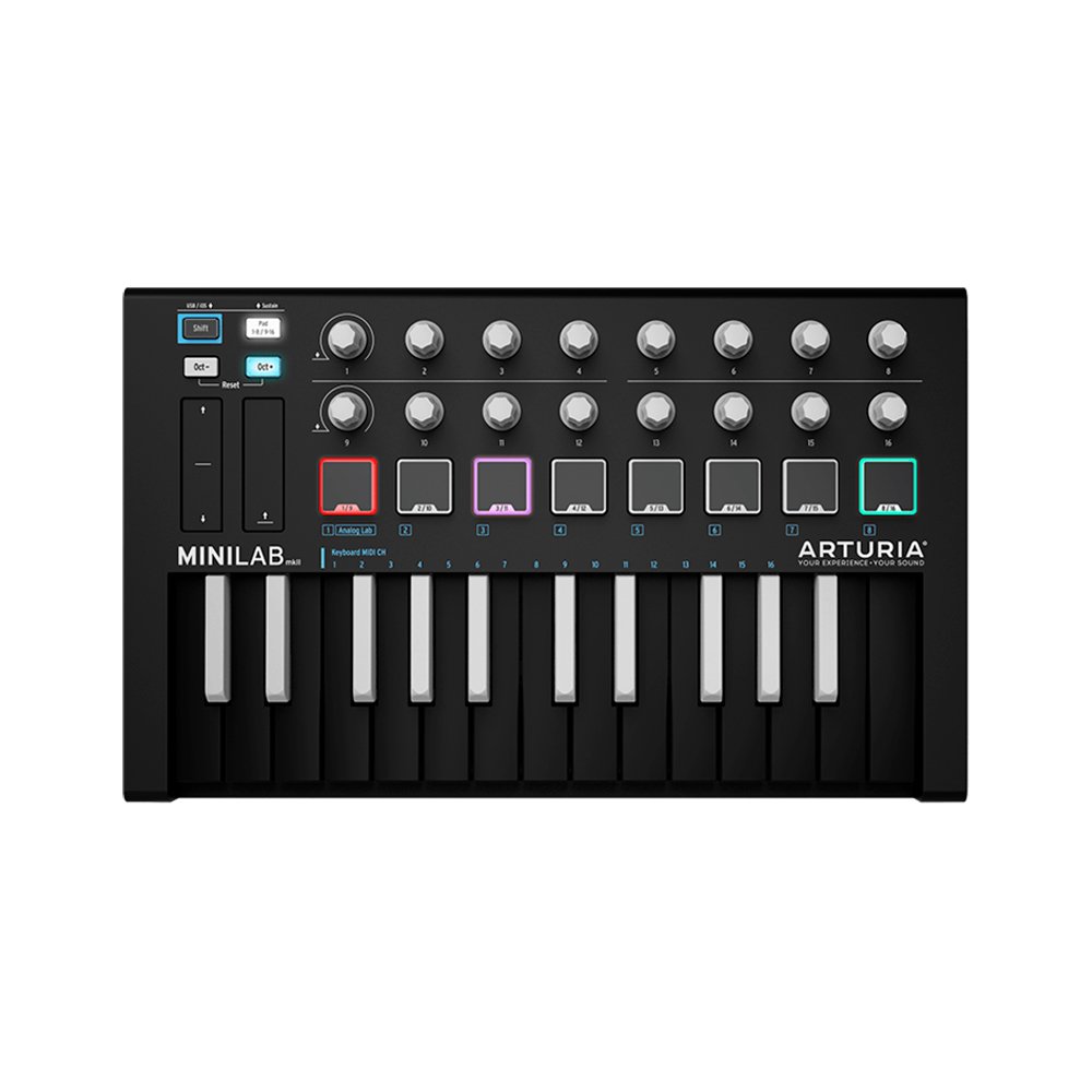 MINILAB-MKII-INVERTED-1.jpg MINILAB MKII INVERTED - Controlador miniLab MKII inverted "ARTURIA" - Imagen 1
