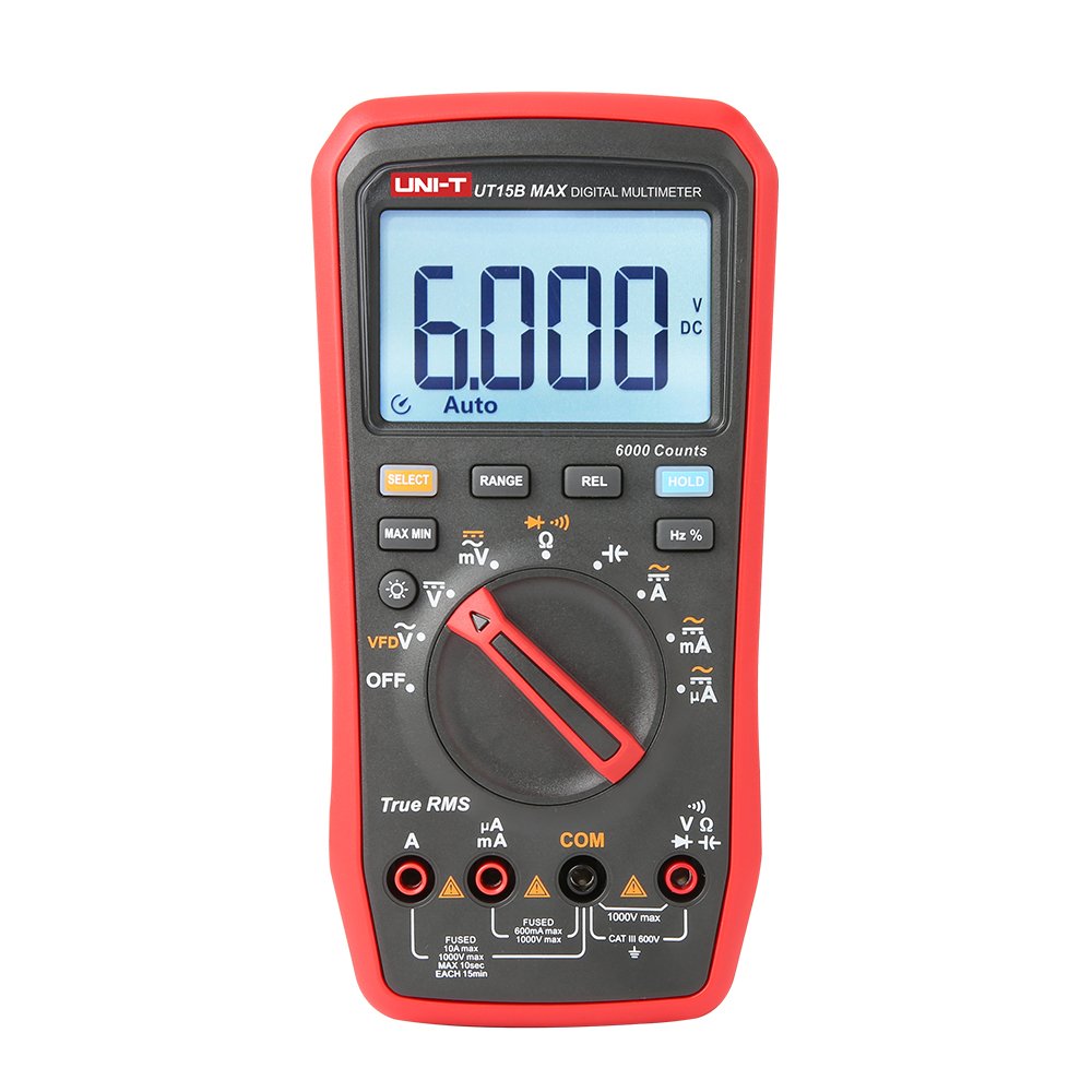 UT15B-MAX.jpg UT15B MAX Digital Multimeters «UNI-T» - Imagen 1
