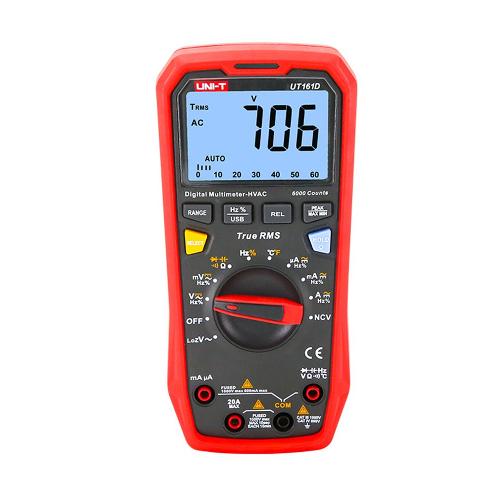 UT161D_1.jpg UT161D Digital Multimeters «UNI-T» - Imagen 1