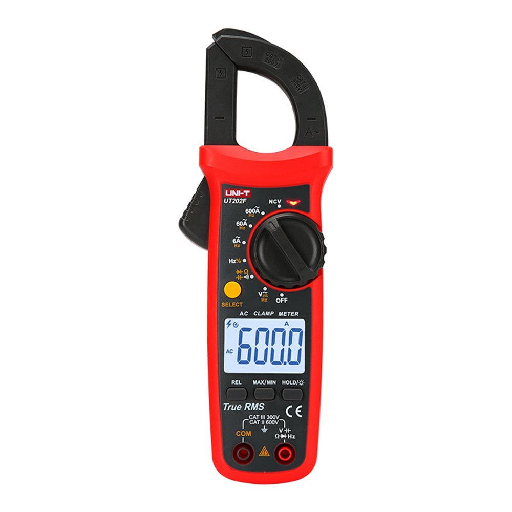 UT202F_1.jpg UT202F Digital AC Clamp Meters «UNI-T» - Imagen 1