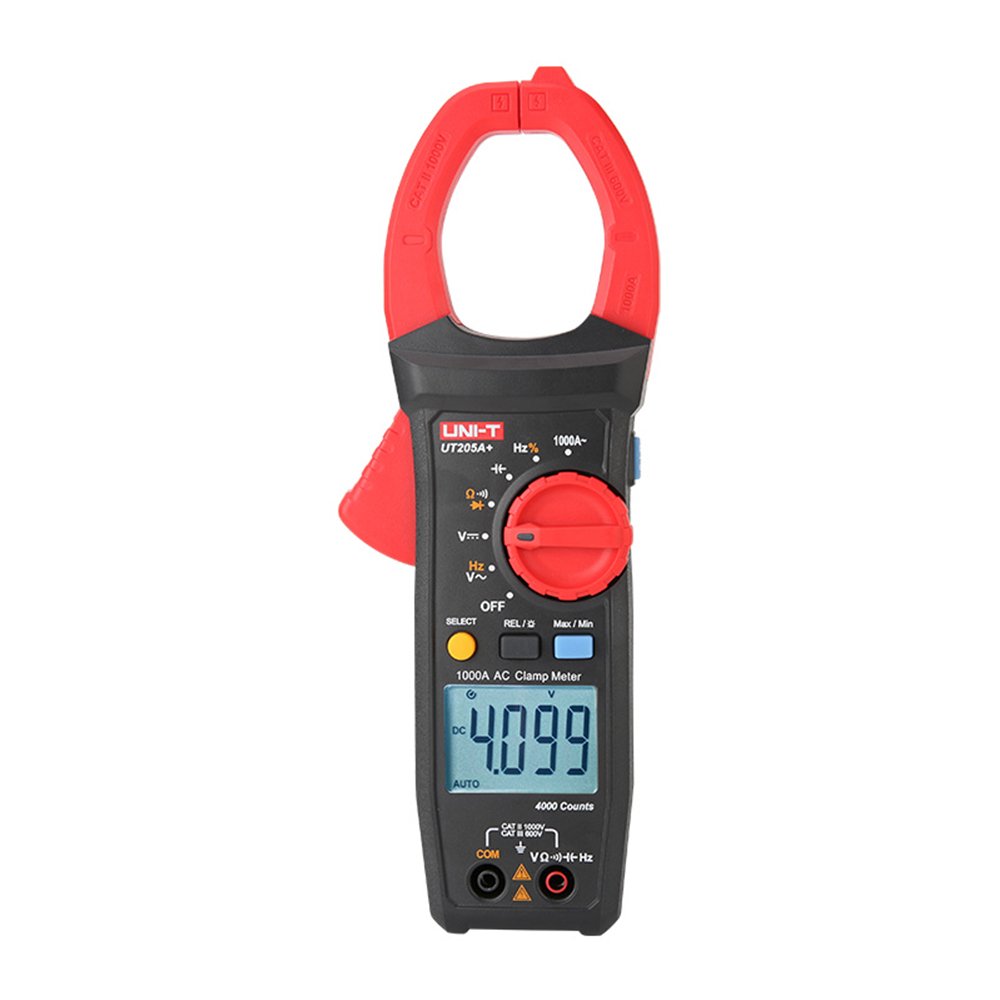 UT205A_1.jpg UT205A+ Digital AC Clamp Meters «UNI-T» - Imagen 1