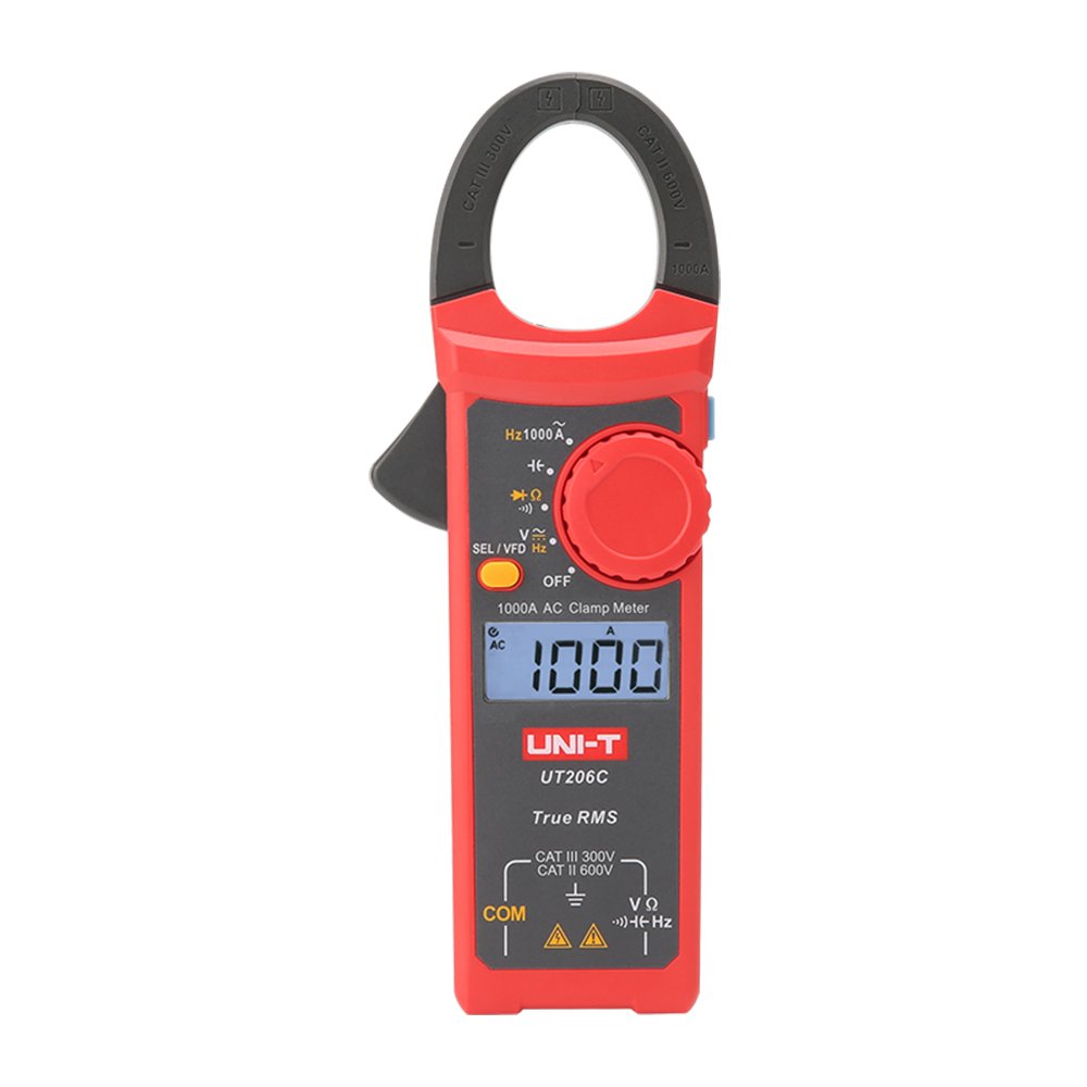 UT206C-1.jpg UT206C Digital AC Clamp Meters «UNI-T» - Imagen 1