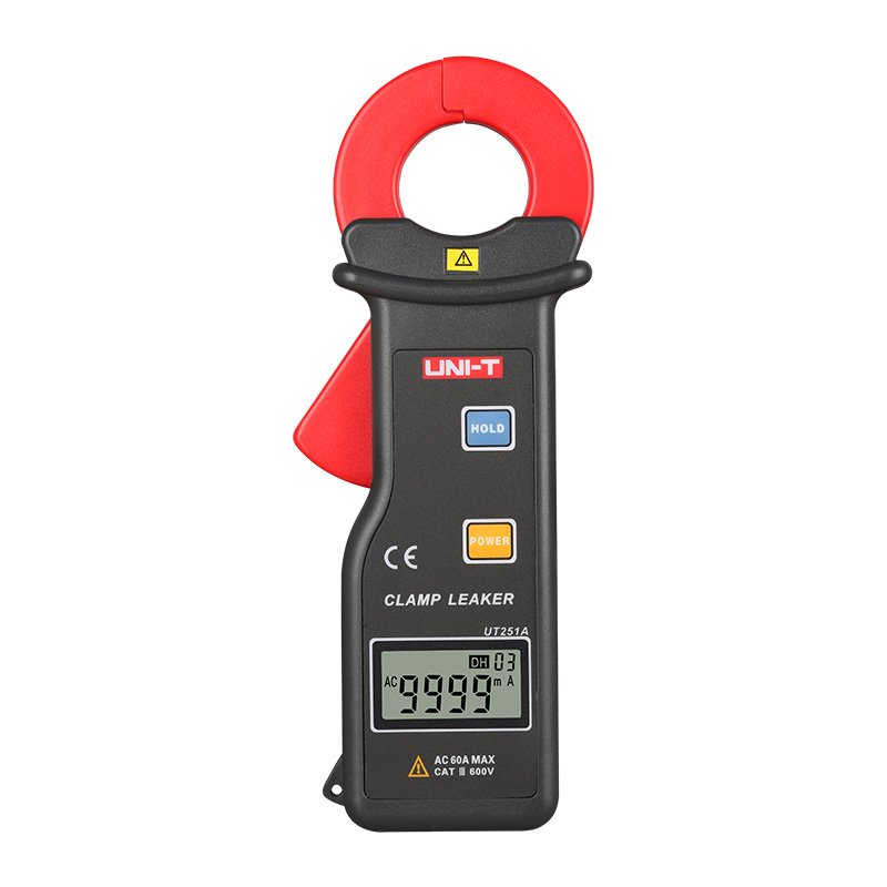 UT251A-1.jpg UT-251A PINZA AMPERIMETRICA D/ CORRIENTE D/ FUGA D/ ALTA SENSIBILIDAD 0.001mA~60A AC «UNI-T» - Imagen 1