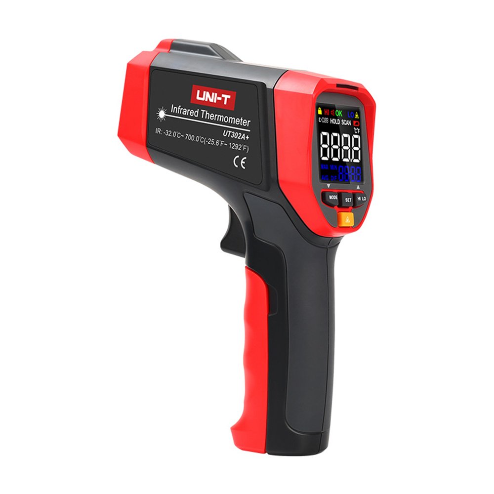 UT302A-1.jpg UT302A+ Infrared Thermometers «UNI-T» - Imagen 1